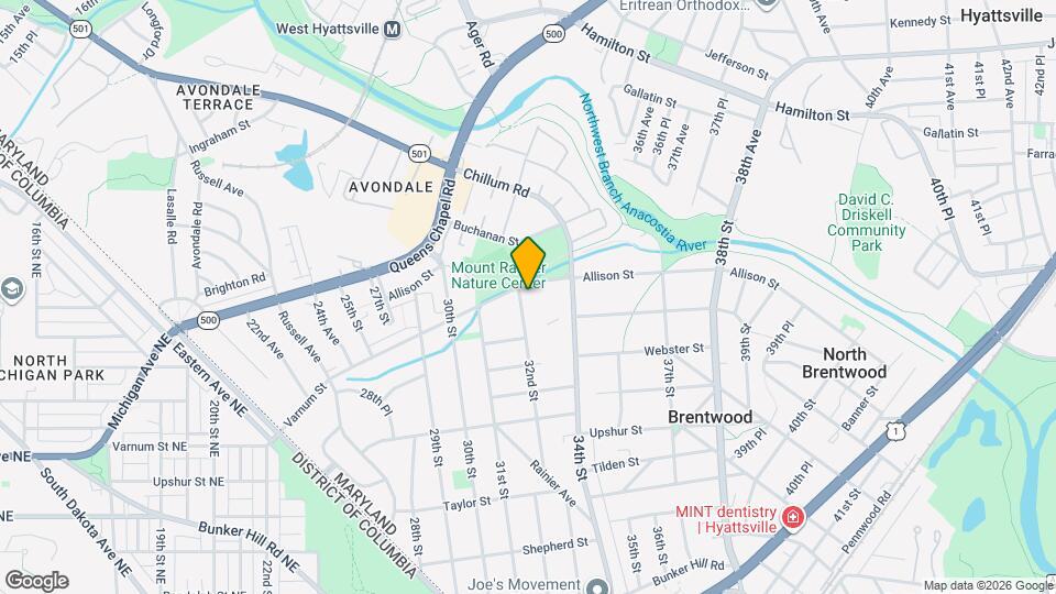 4531 32nd St Map and Location Details