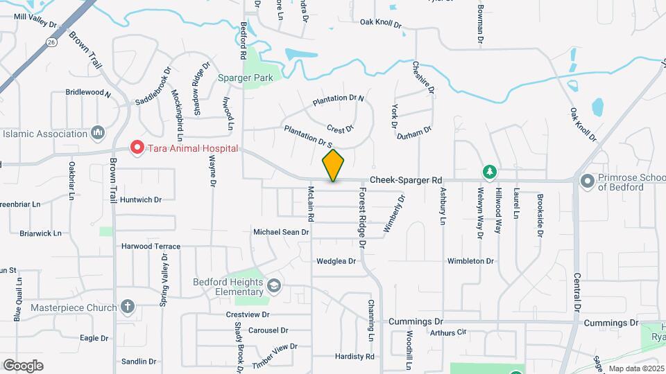 1217 Woodvale Dr Map and Location Details