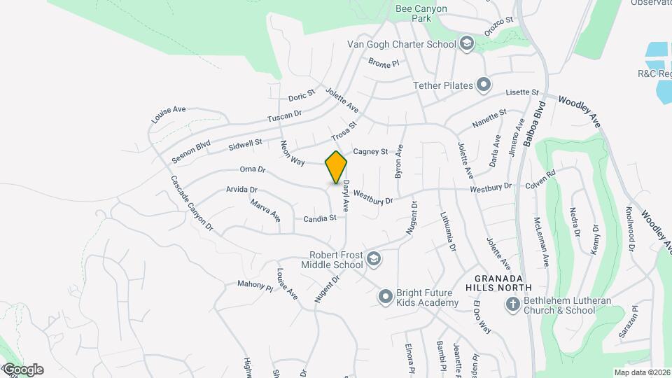 17440 Fraser Pl Map and Location Details