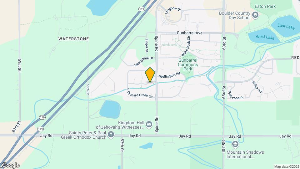 5882 Orchard Creek Ln Map and Location Details