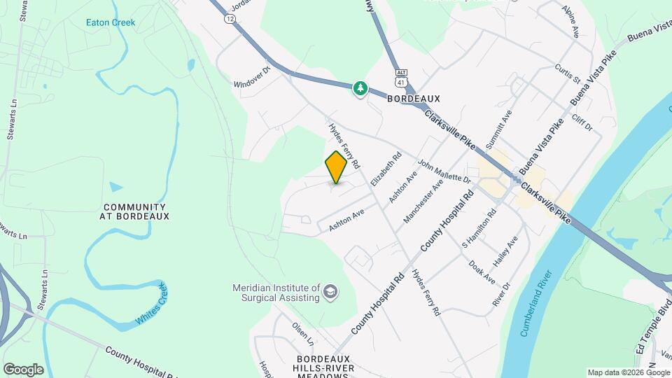 3641 Hydes Ferry Rd Map and Location Details