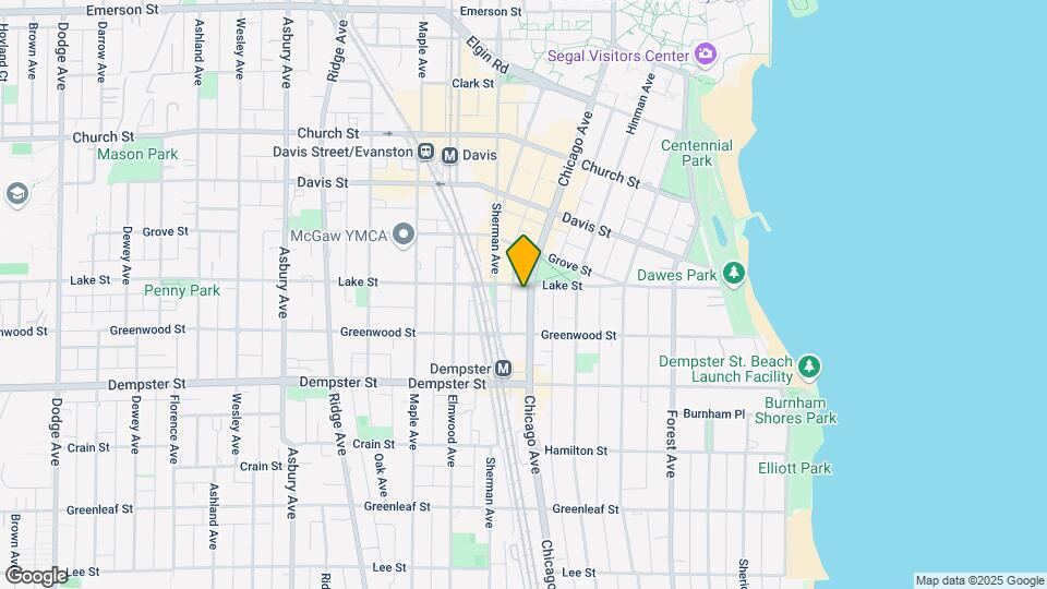 1430 Chicago Ave, Unit 5W Map and Location Details