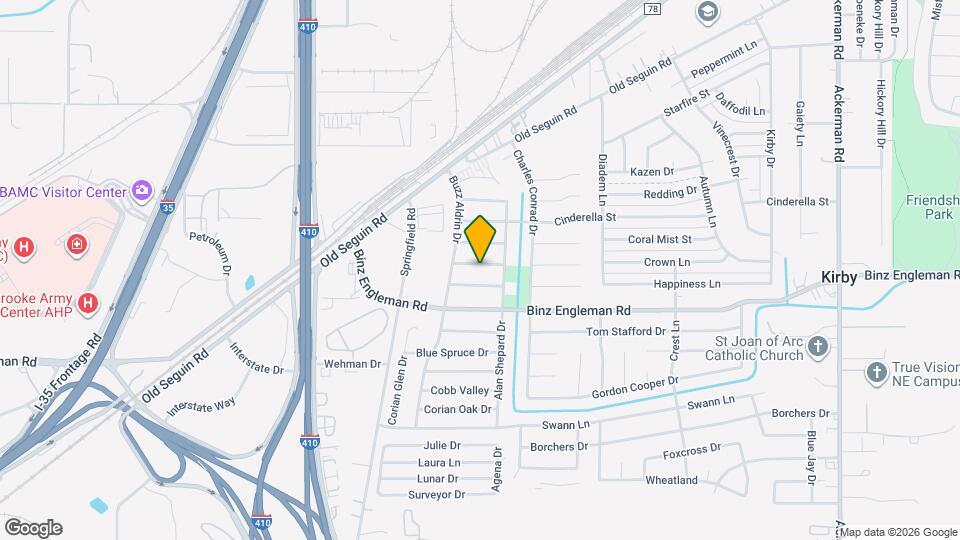 4820 Michael Collins Dr Map and Location Details