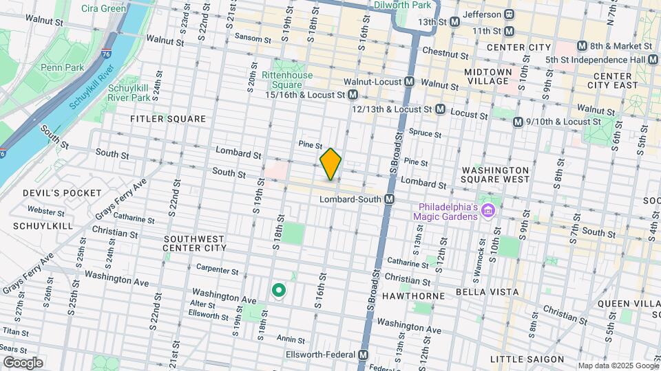 1611 South St Map and Location Details