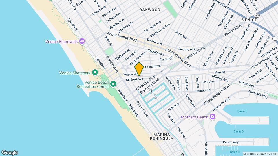 313 Mildred Avenue Apartments Map and Location Details