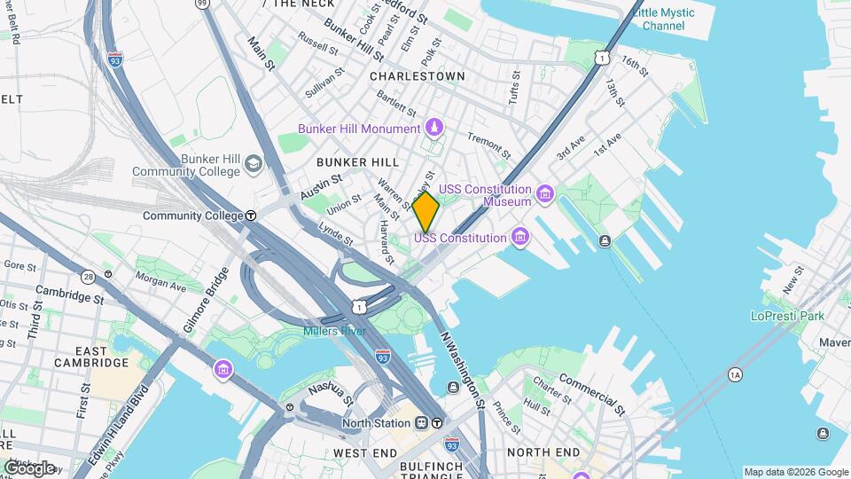 30 Park St, Unit 4 Map and Location Details