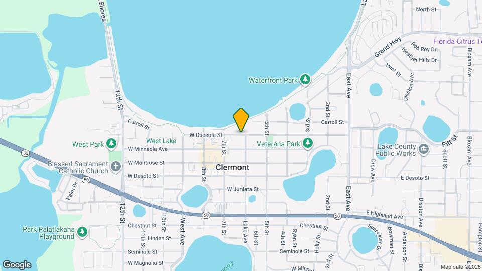 699 W Osceola St Map and Location Details