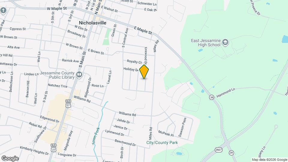 521 Foxwood Dr Map and Location Details