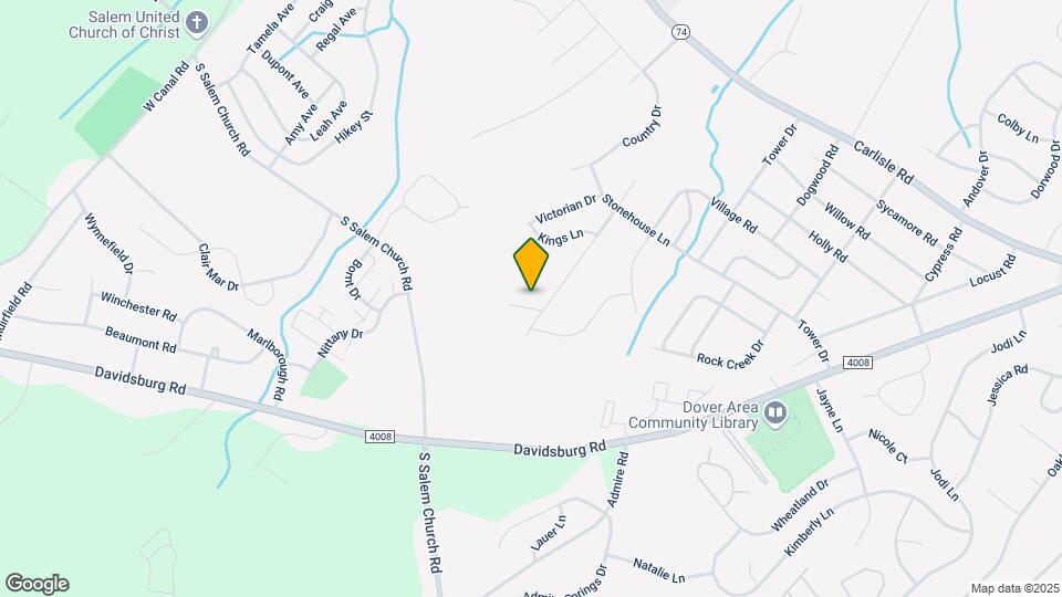 3605 Fieldstone Dr Map and Location Details