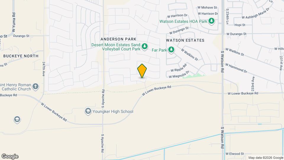 24050 W Flores Dr Mapa y Detalles de la Ubicación