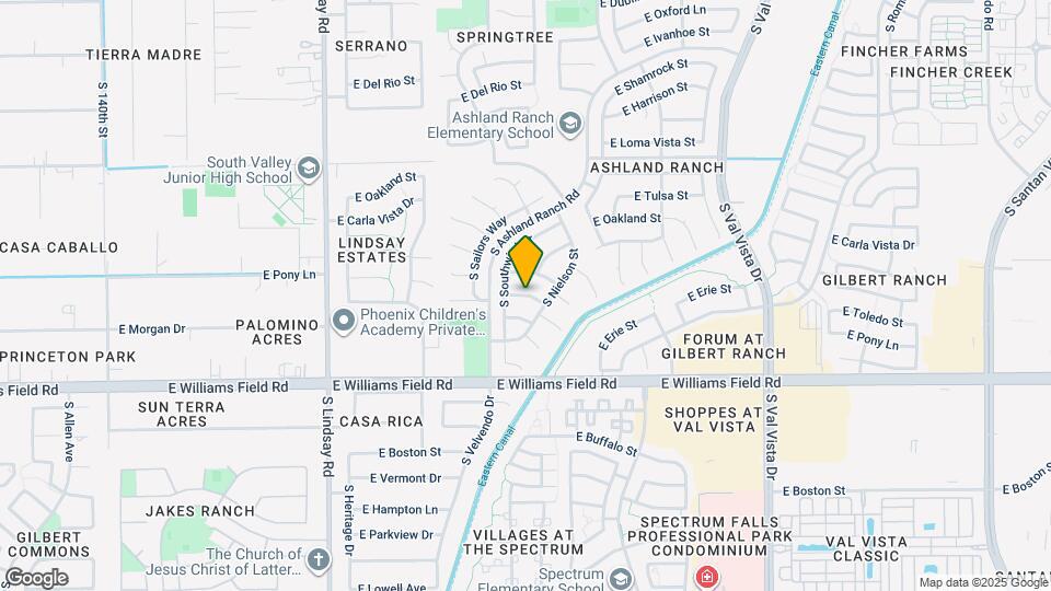 4038 E Erie St Map and Location Details