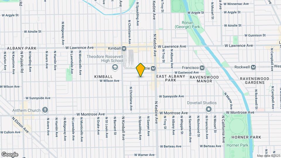 4601-4611 N Spaulding Ave Map and Location Details
