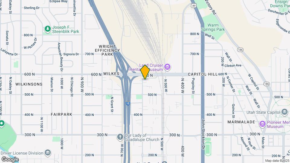 544 N 600 W Map and Location Details