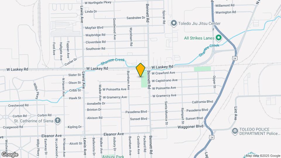 532 W Capistrano Ave Map and Location Details