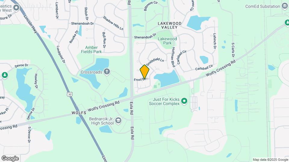 2473 Frost Dr Map and Location Details