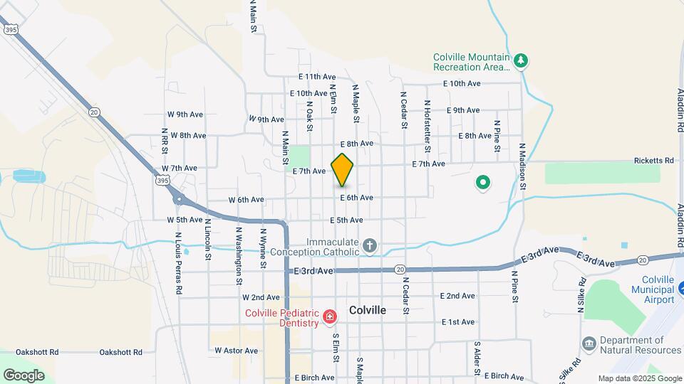 610 N Elm St Mapa y Detalles de la Ubicación