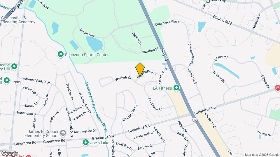 1602 Woodhollow Dr Map and Location Details