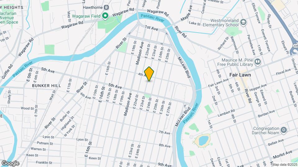 163 E 23rd St, Unit 1 Map and Location Details