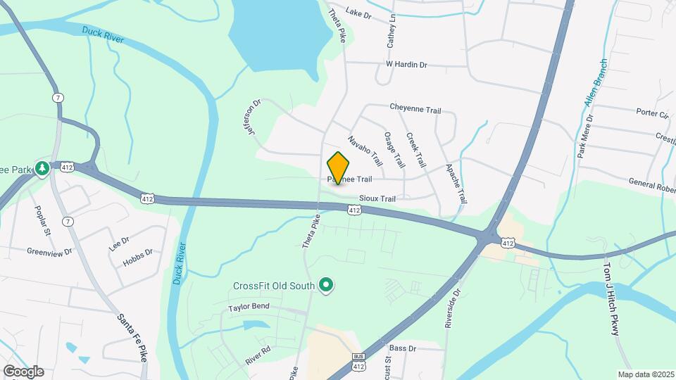 424 Sioux Trail, Unit B Mapa y Detalles de la Ubicación