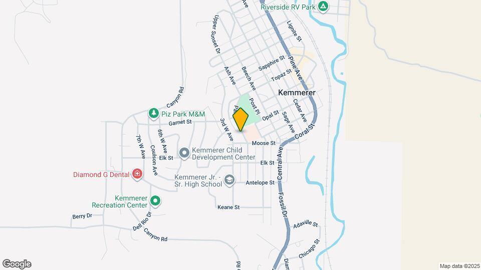 1171 Walnut St Map and Location Details