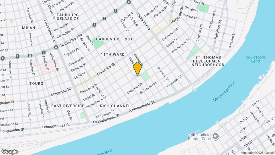 2622 Annunciation St Map and Location Details