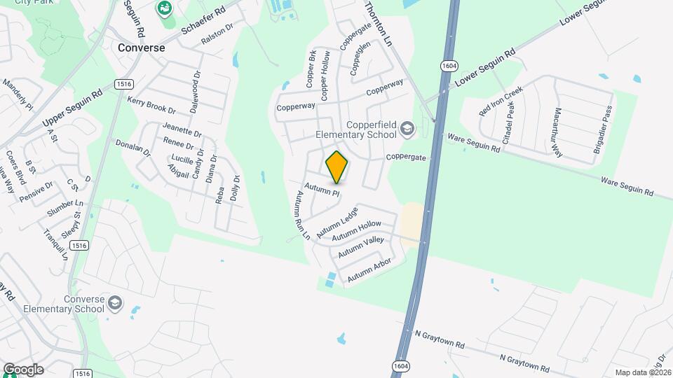 9819 Autumn Pl Map and Location Details