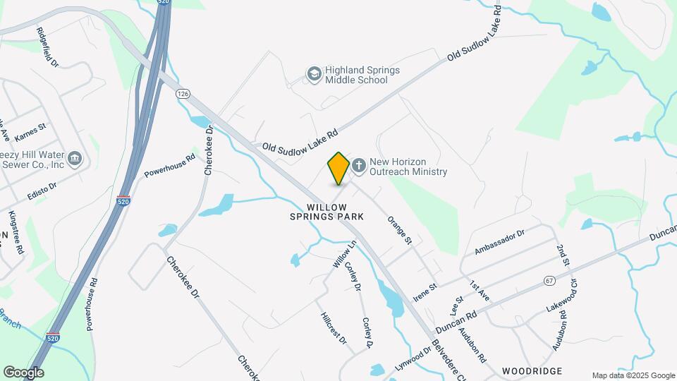 533 Cherry Ave Map and Location Details