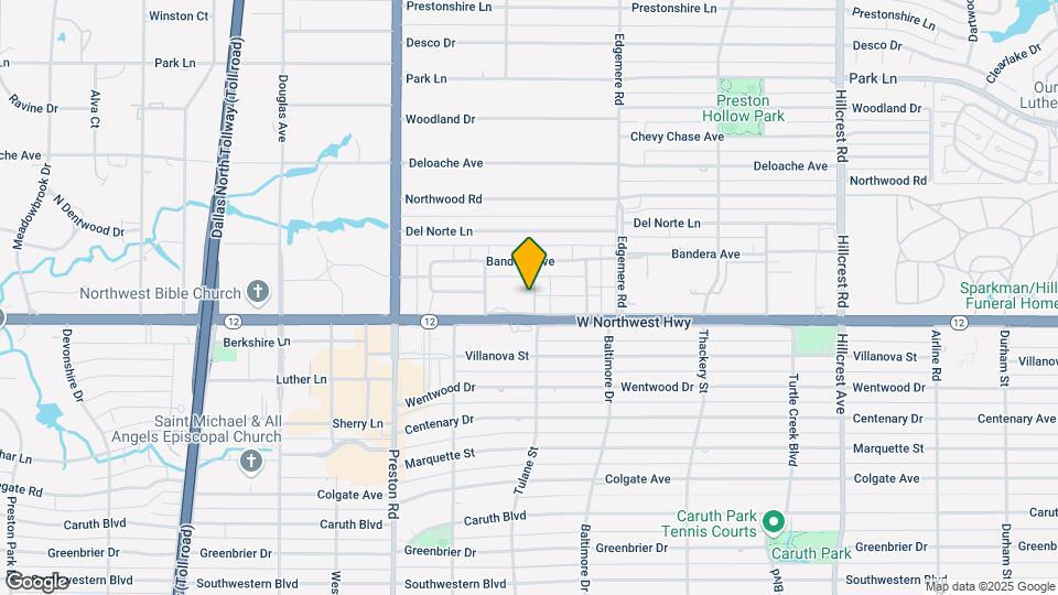 Hanover Preston Hollow Map and Location Details