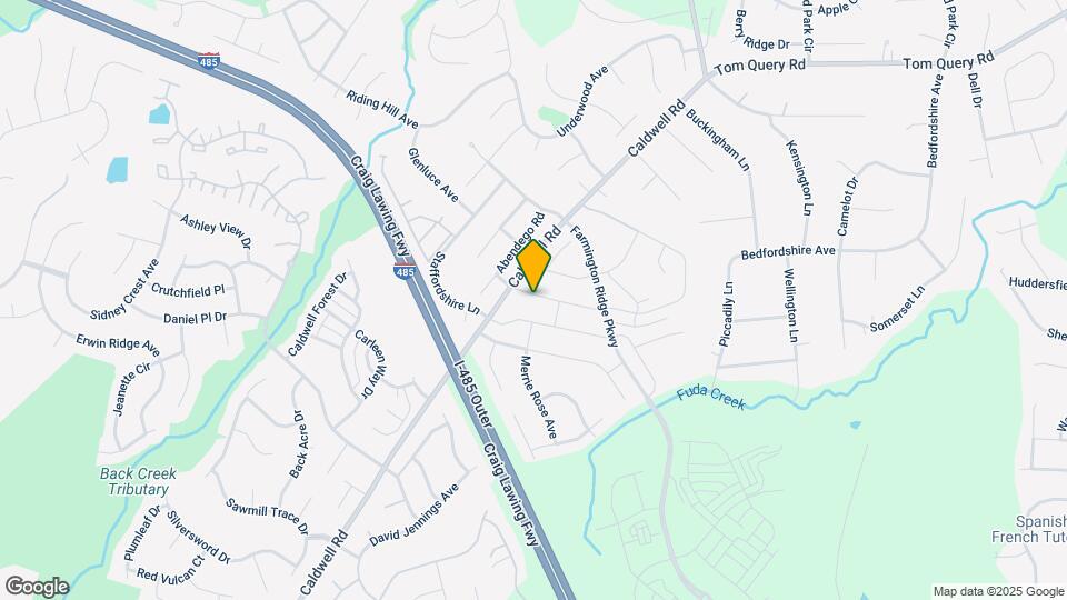 4724 Sunburst Ln Map and Location Details
