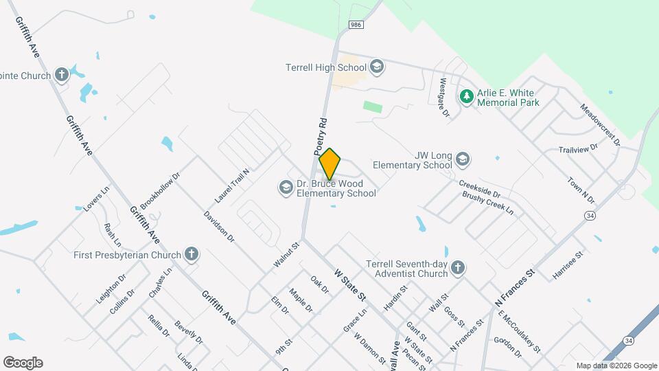 107 Redwood Ln Map and Location Details