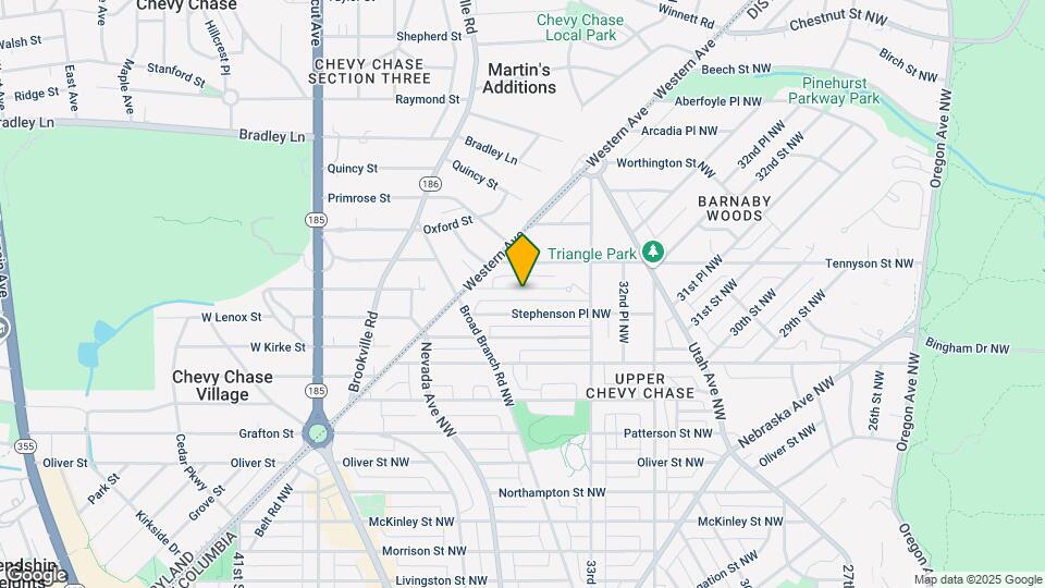3364 Stuyvesant Pl NW Map and Location Details