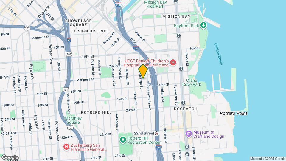 231 Mississippi St Map and Location Details