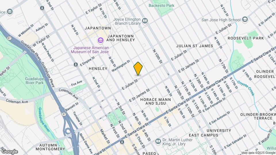 305 N 7th St Map and Location Details