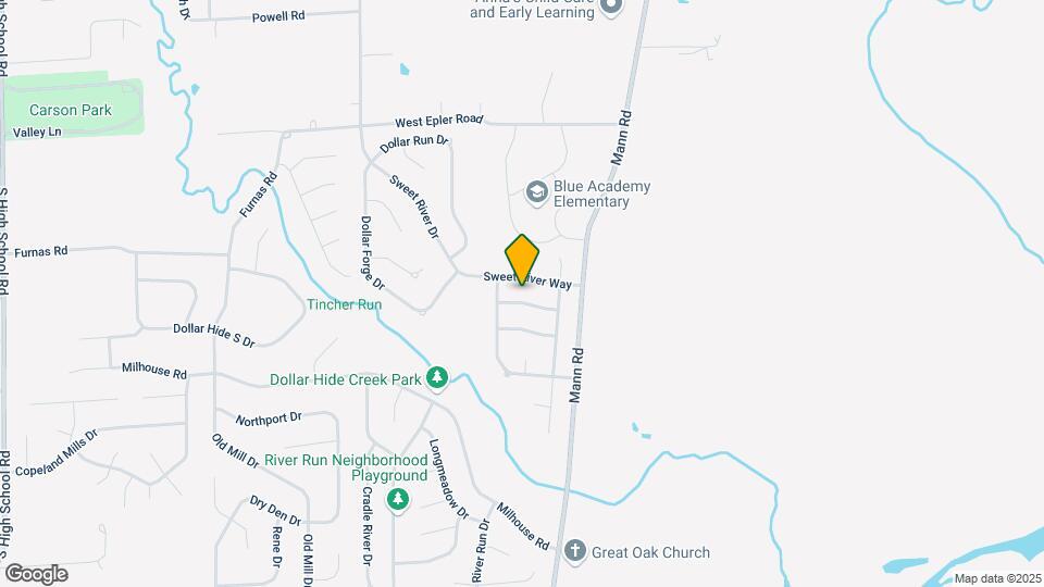 5124 Rocky Forge Dr Map and Location Details