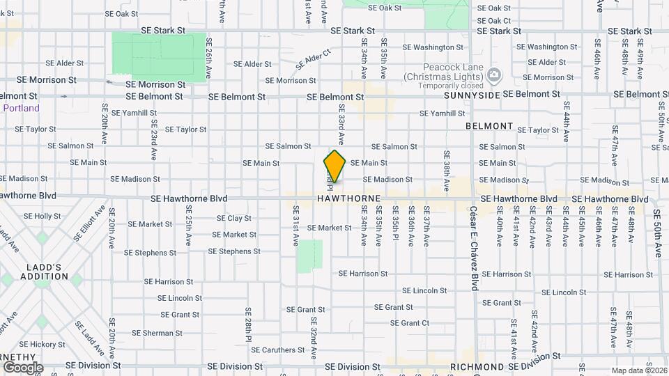 1416 SE 32nd Pl Map and Location Details