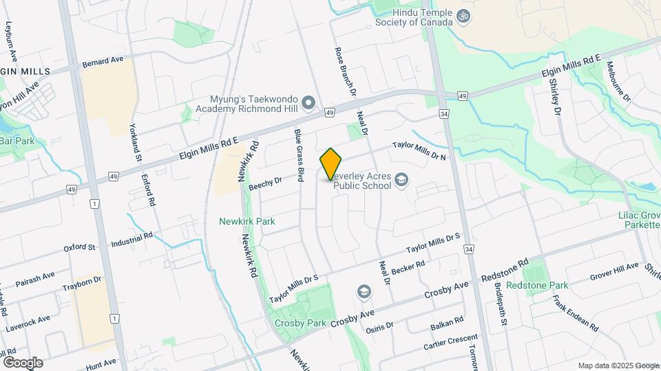 302 Kerswell Dr Map and Location Details