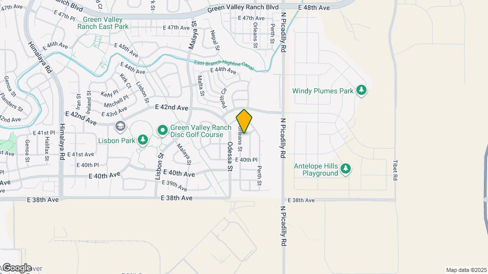 4116 N Orleans St Mapa y Detalles de la Ubicación