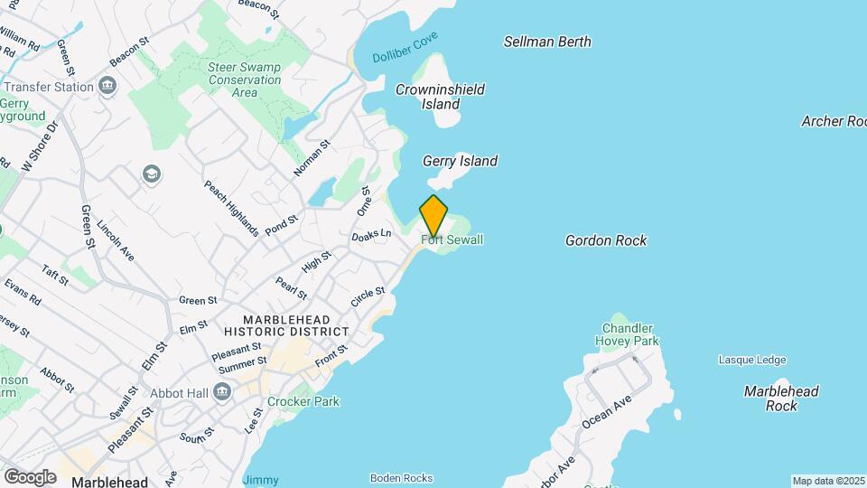 5 Fort Sewall Ln Mapa y Detalles de la Ubicación