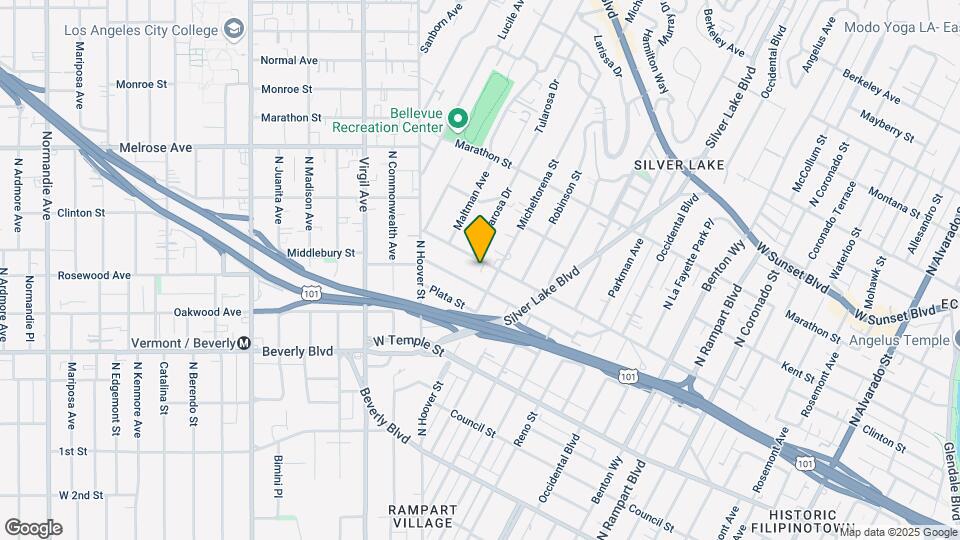 3416 Bellevue Ave Map and Location Details