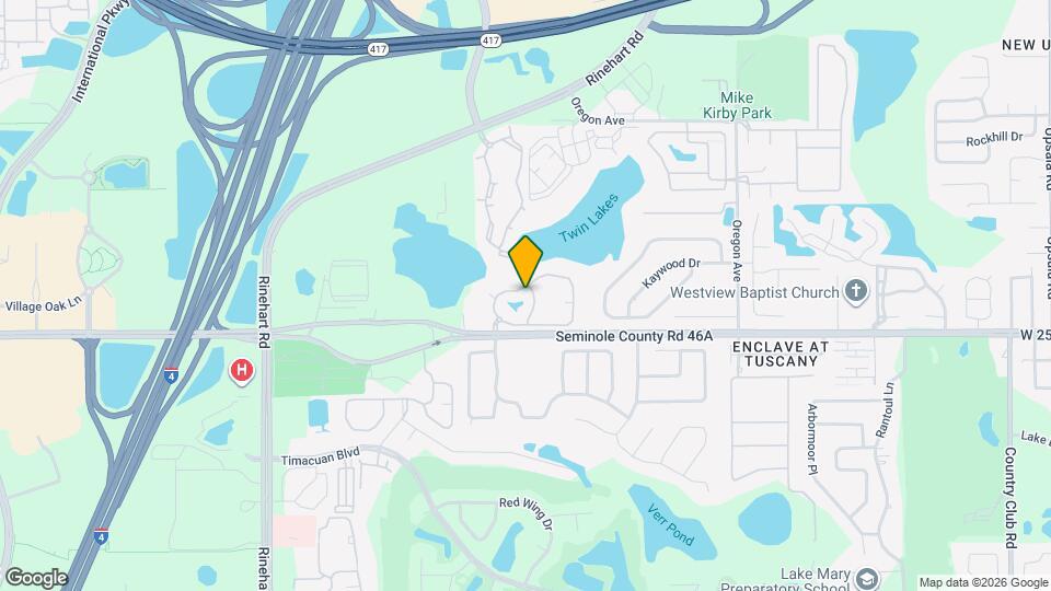 2712 White Magnolia Way Map and Location Details