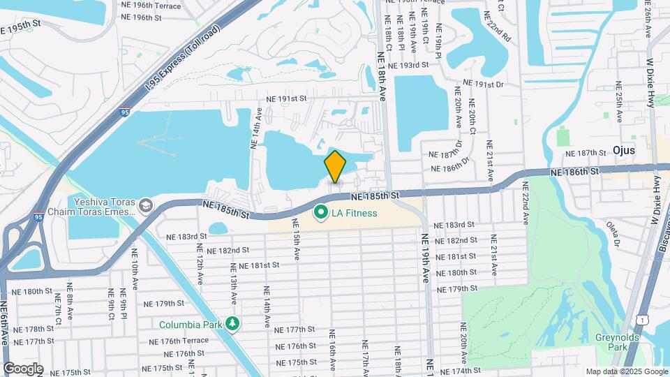 1605 NE Miami Gardens Dr Map and Location Details