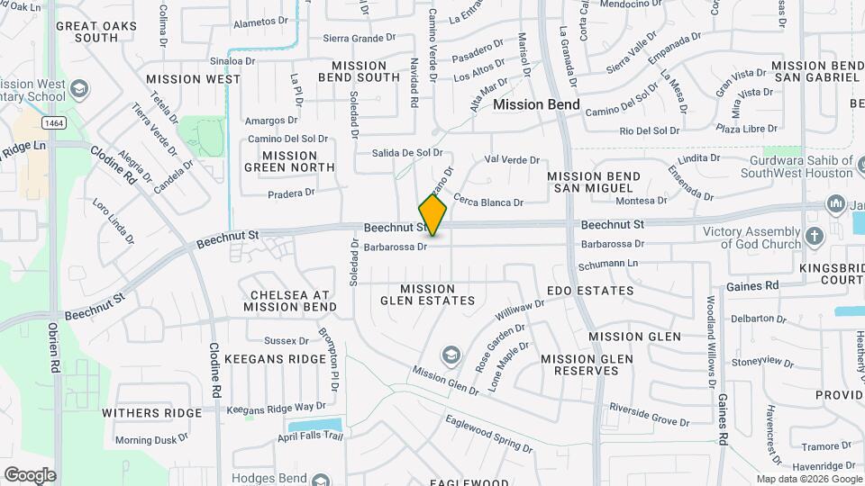 16126 Barbarossa Dr, Unit B317 Map and Location Details