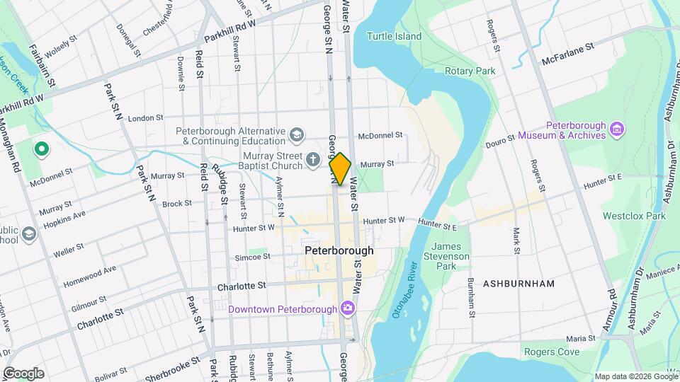 George Street Lofts Map and Location Details