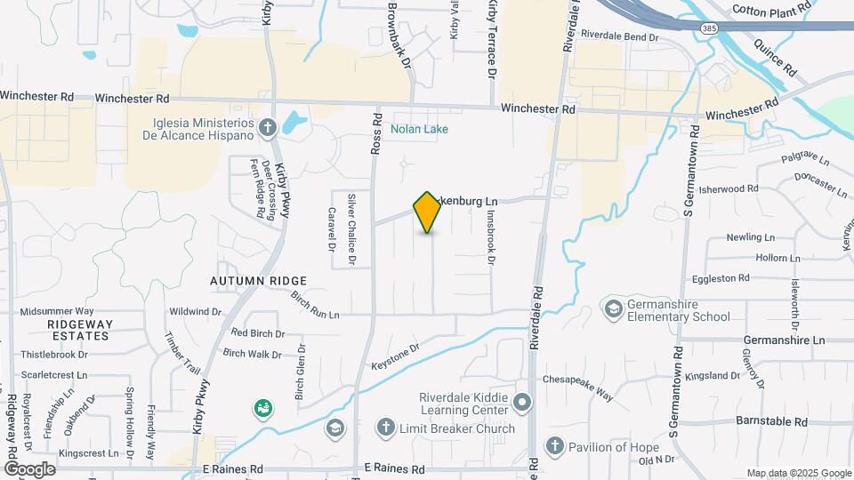 3833 Lucerne Dr Map and Location Details