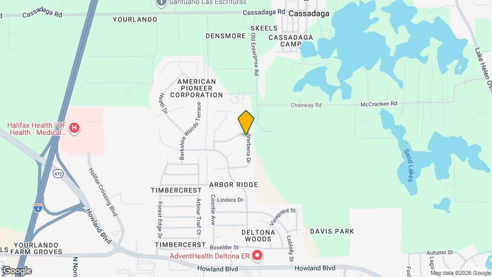 3054 Verbena Dr Map and Location Details