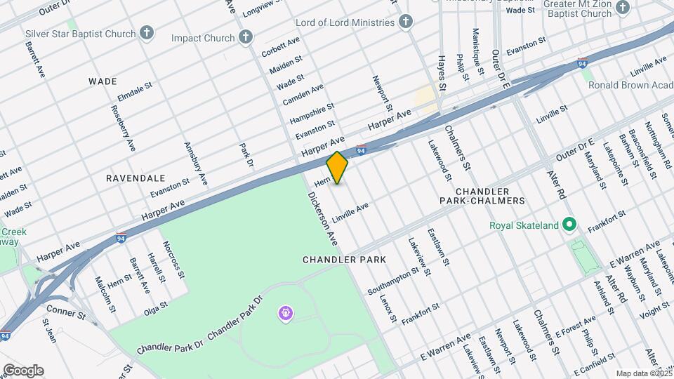 5980 Lenox St Map and Location Details