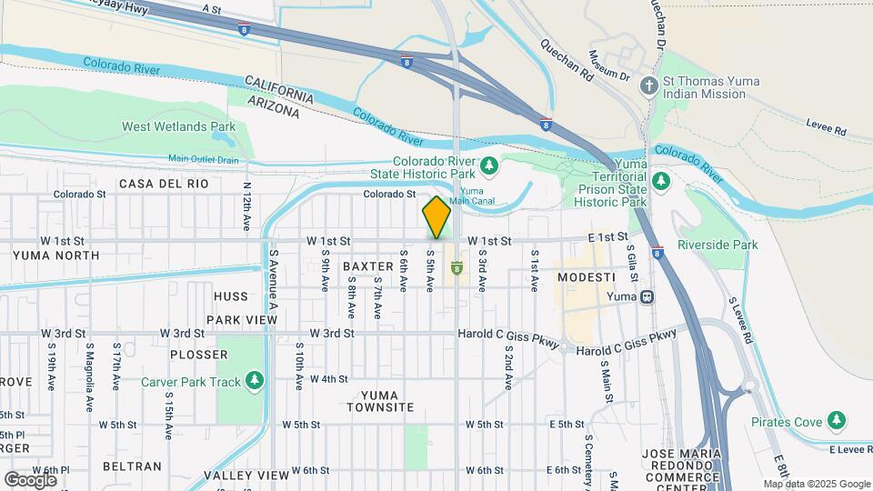 109 S 5th Ave Mapa y Detalles de la Ubicación