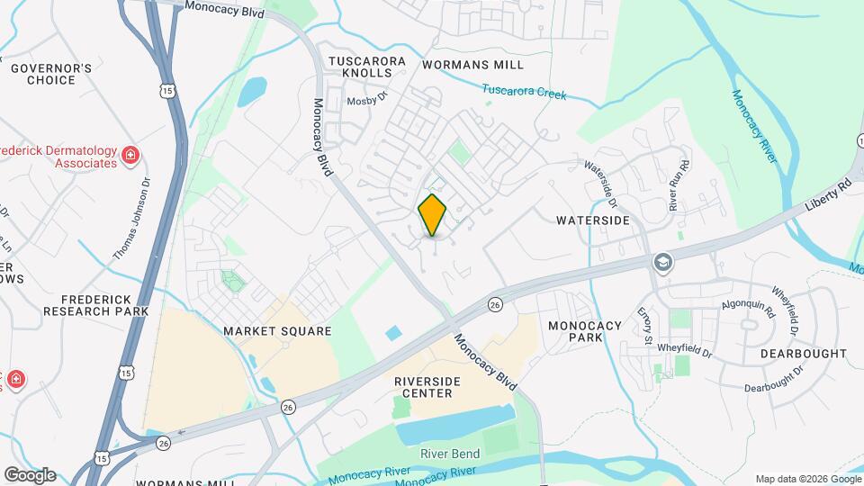 2465 Bear Den Rd Map and Location Details