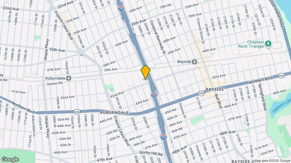 40-40 Clearview Expy Map and Location Details