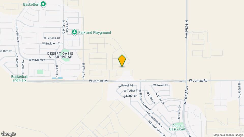 16808 W Cavedale Dr Map and Location Details